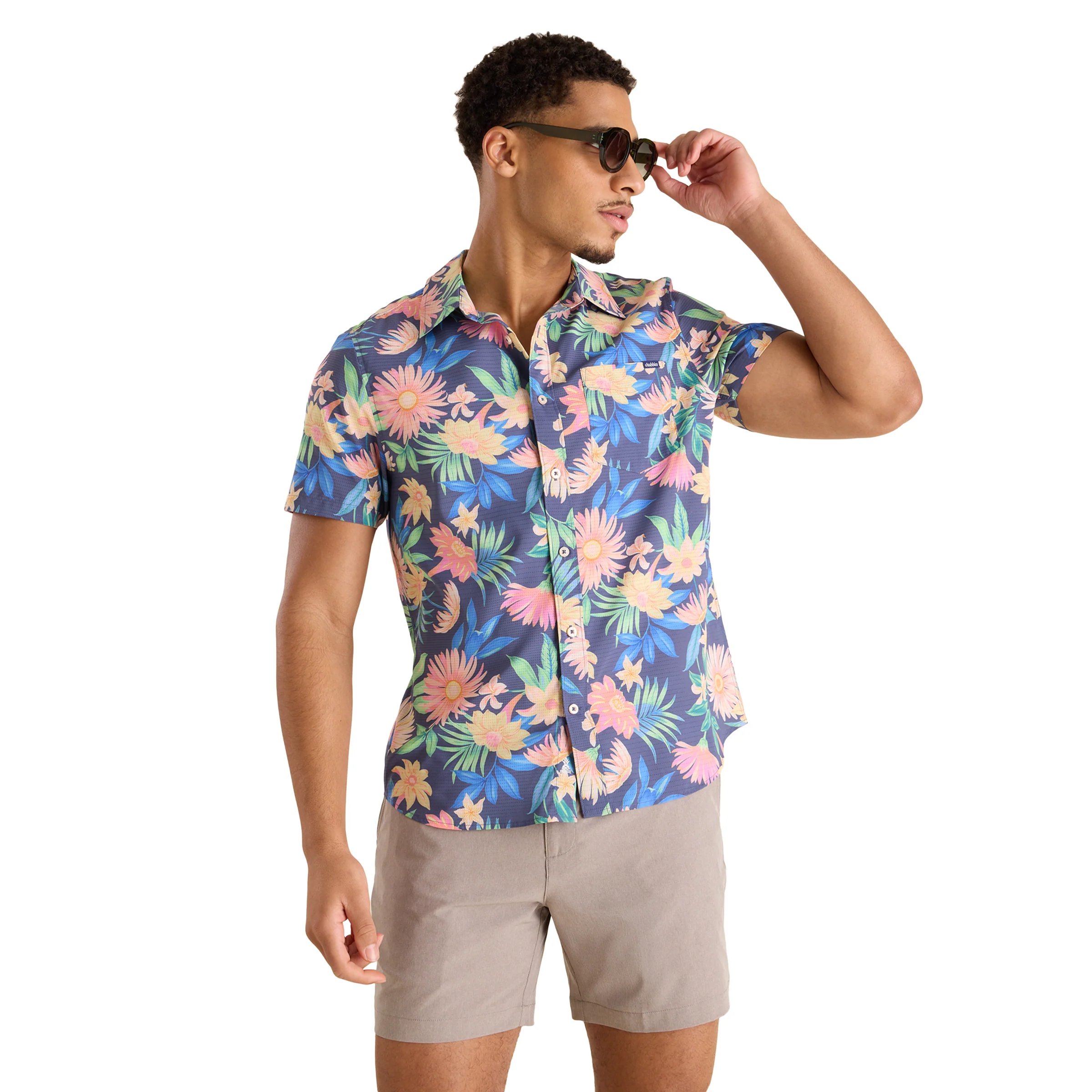 Chubbies Men's Big Bloomer Breezetech Button Up - Image 4