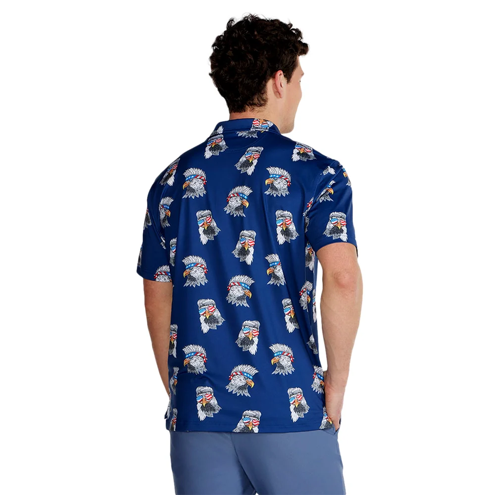 Chubbies Men's The Bird Eye Blind Performance Polo - Image 3