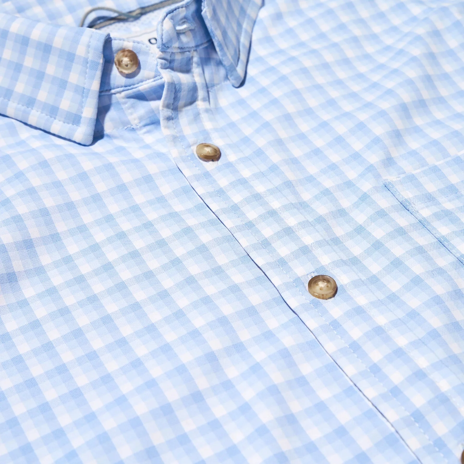 Poncho Men's Ultra-Lite Short Sleeve Performance - The Blue Runner - Image 2