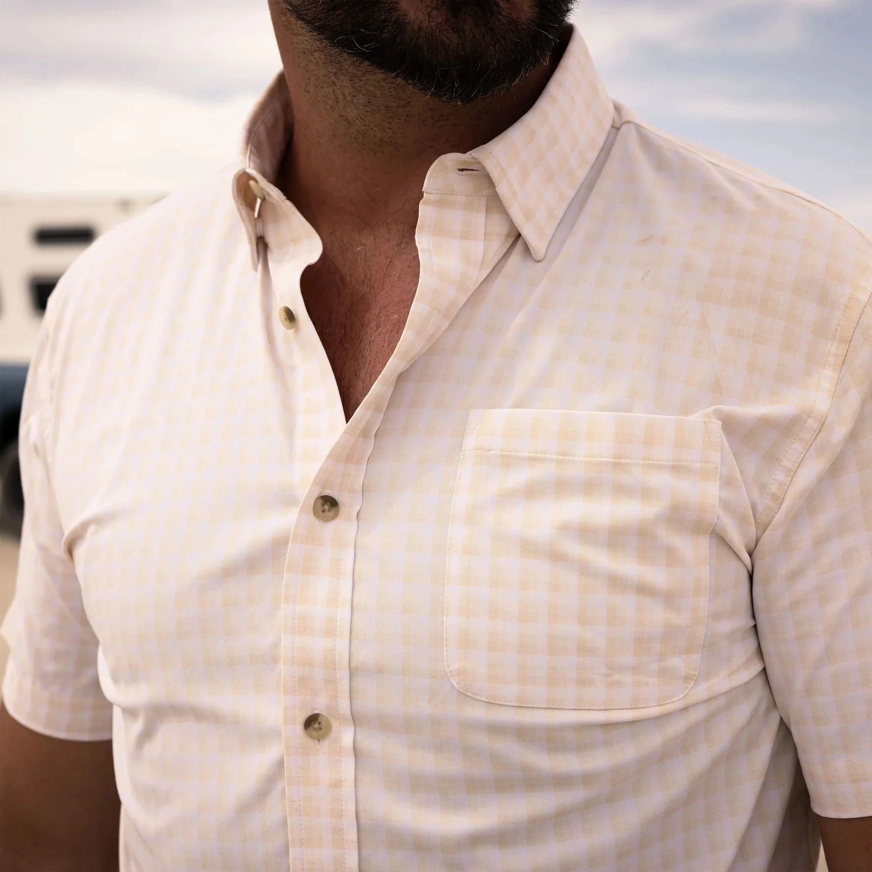 Poncho Men's Ultra-Lite Short Sleeve - The Cabo - Image 7