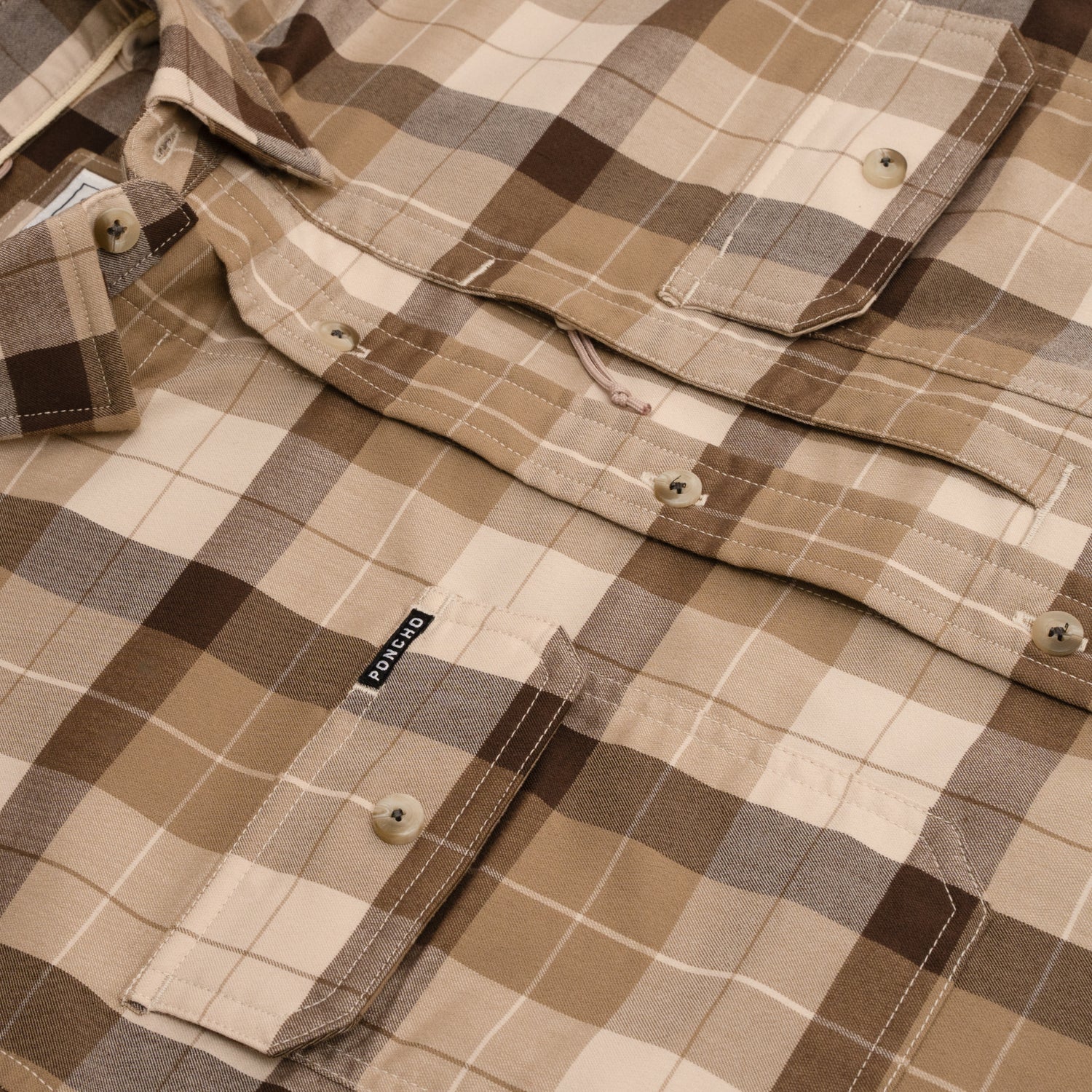 Poncho Men's Performance Flannel - The Caprock - Image 4