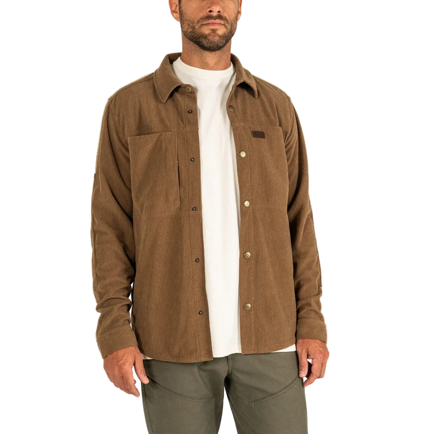 Marsh Wear The Delano Cord Shacket for Men - Image 3