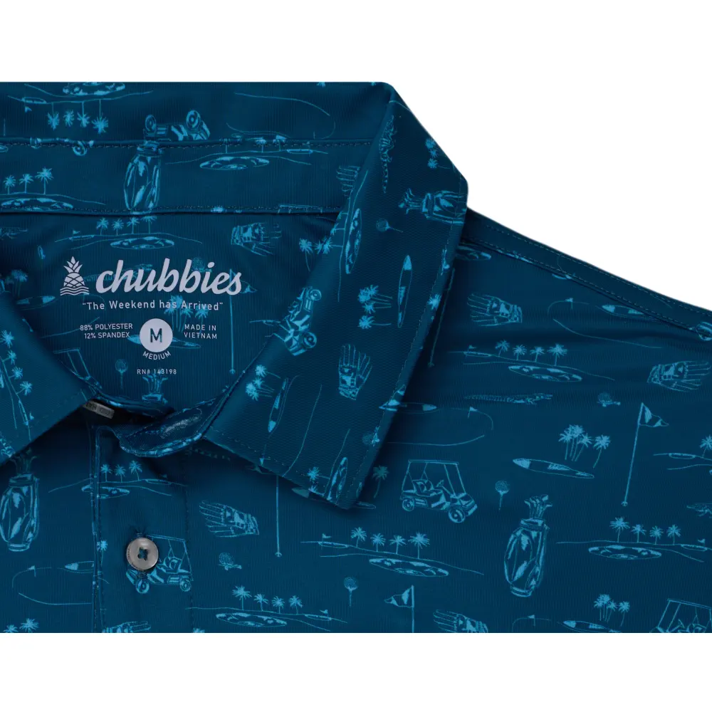 Chubbies Men's The Fair Wager Performance Polo - Image 3