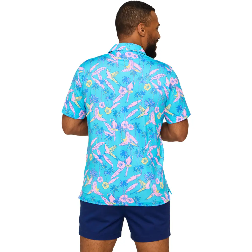 Chubbies Men's The Flock Party Performance Polo - Image 5