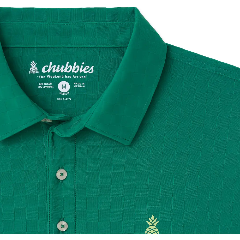 Chubbies Men's The Forest floor Range Polo - Image 3