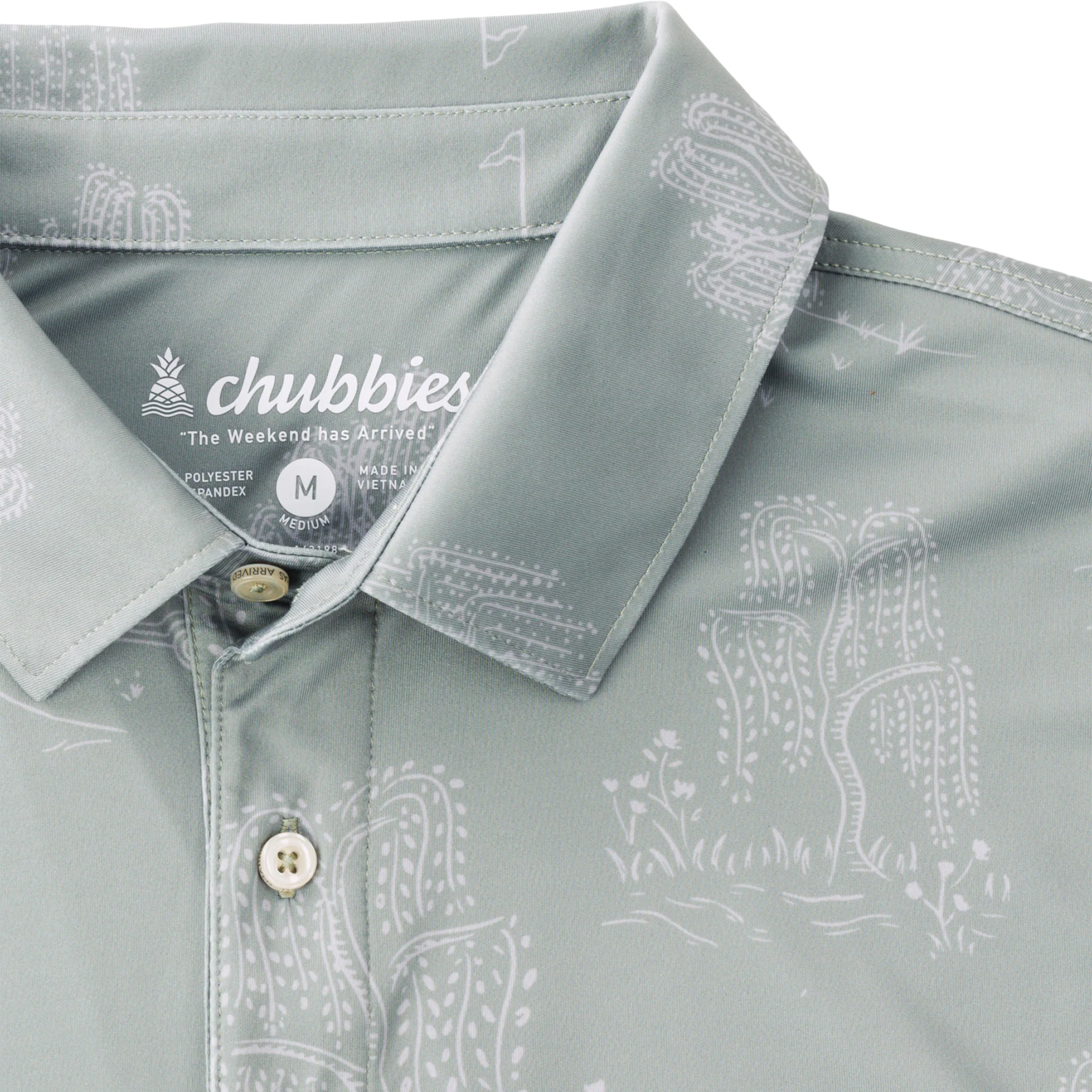 Chubbies Men's The Golf Course Willow Polo - Image 2
