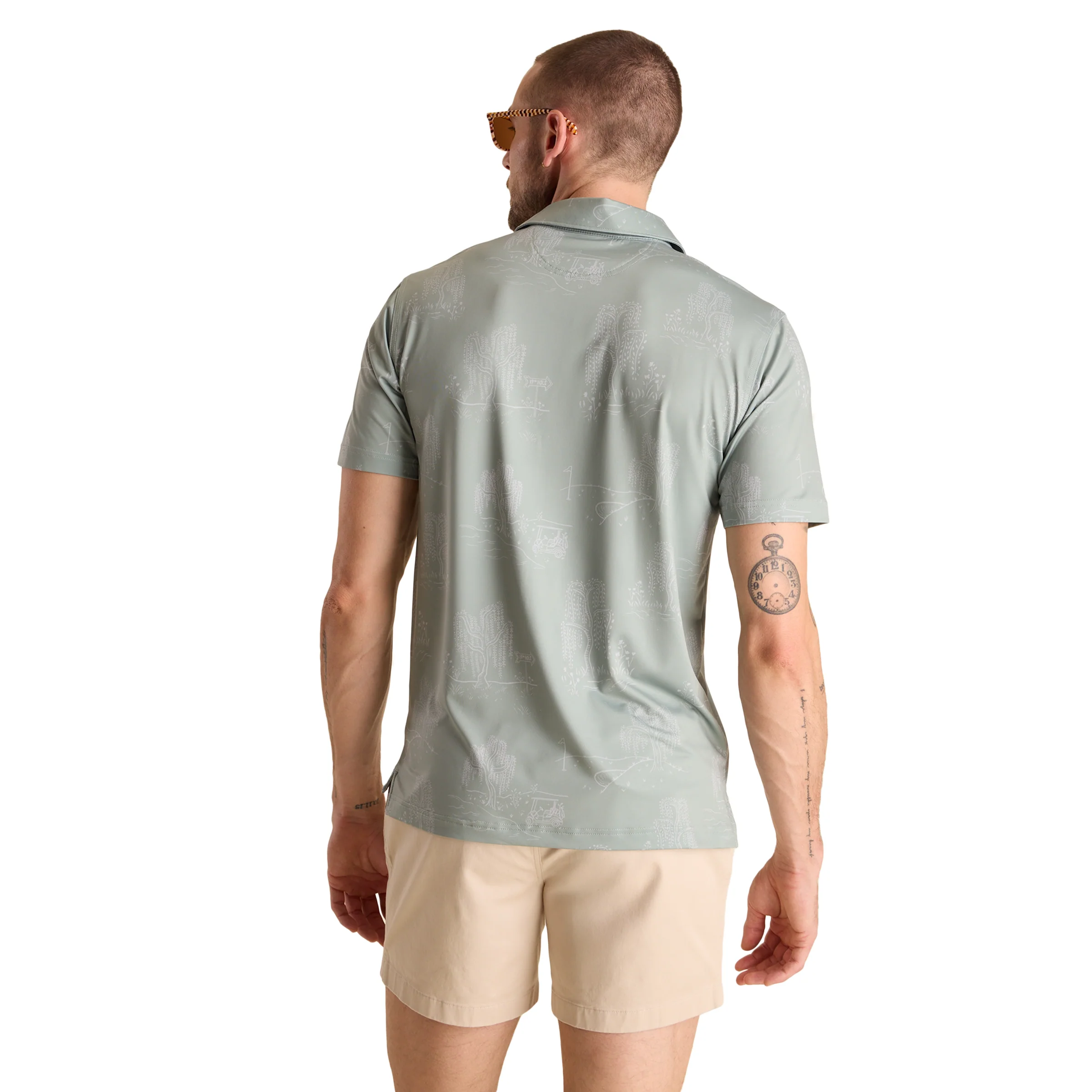 Chubbies Men's The Golf Course Willow Polo - Image 6