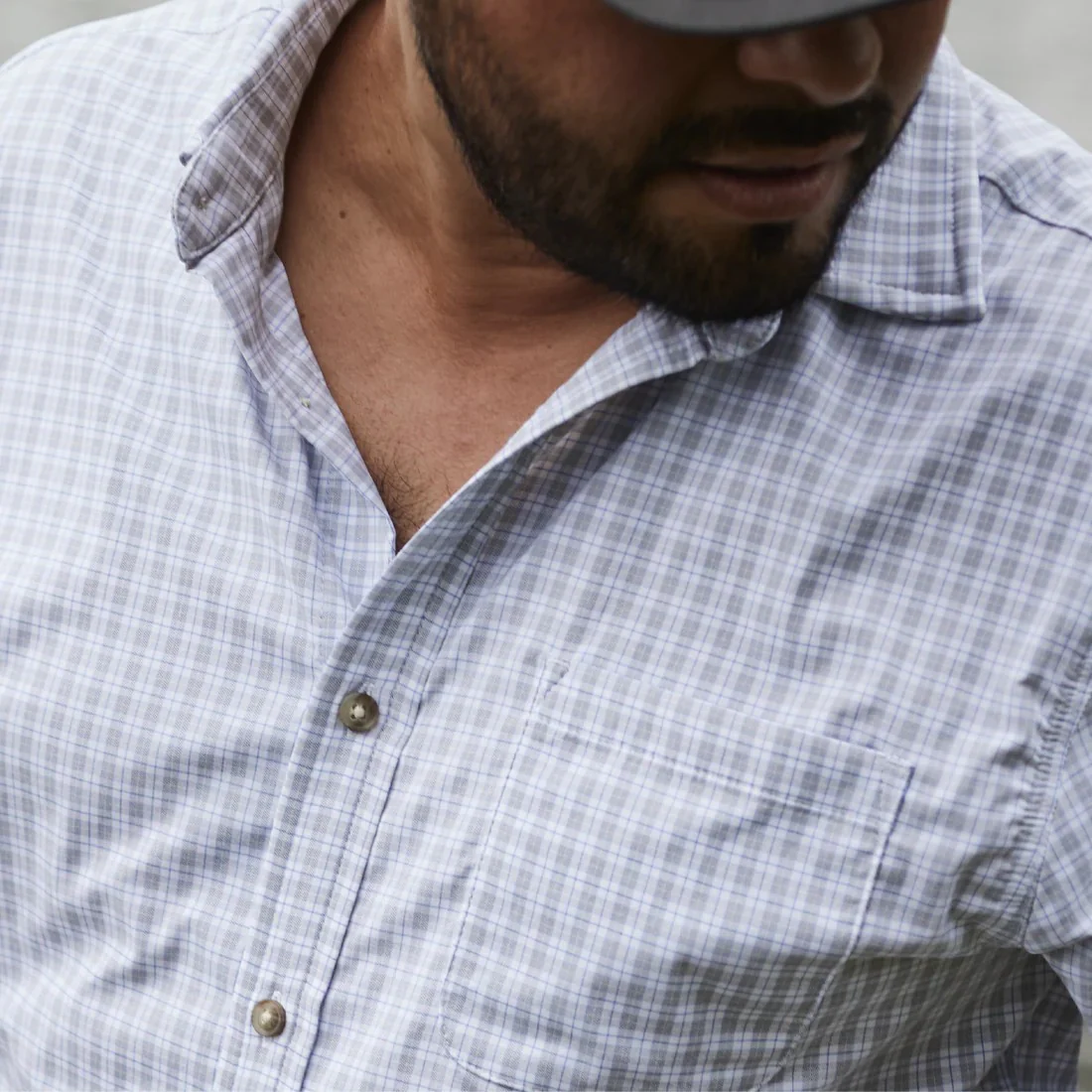 Poncho Men's Ultra-Light Short Sleeve Performance - The Grayling - Image 2