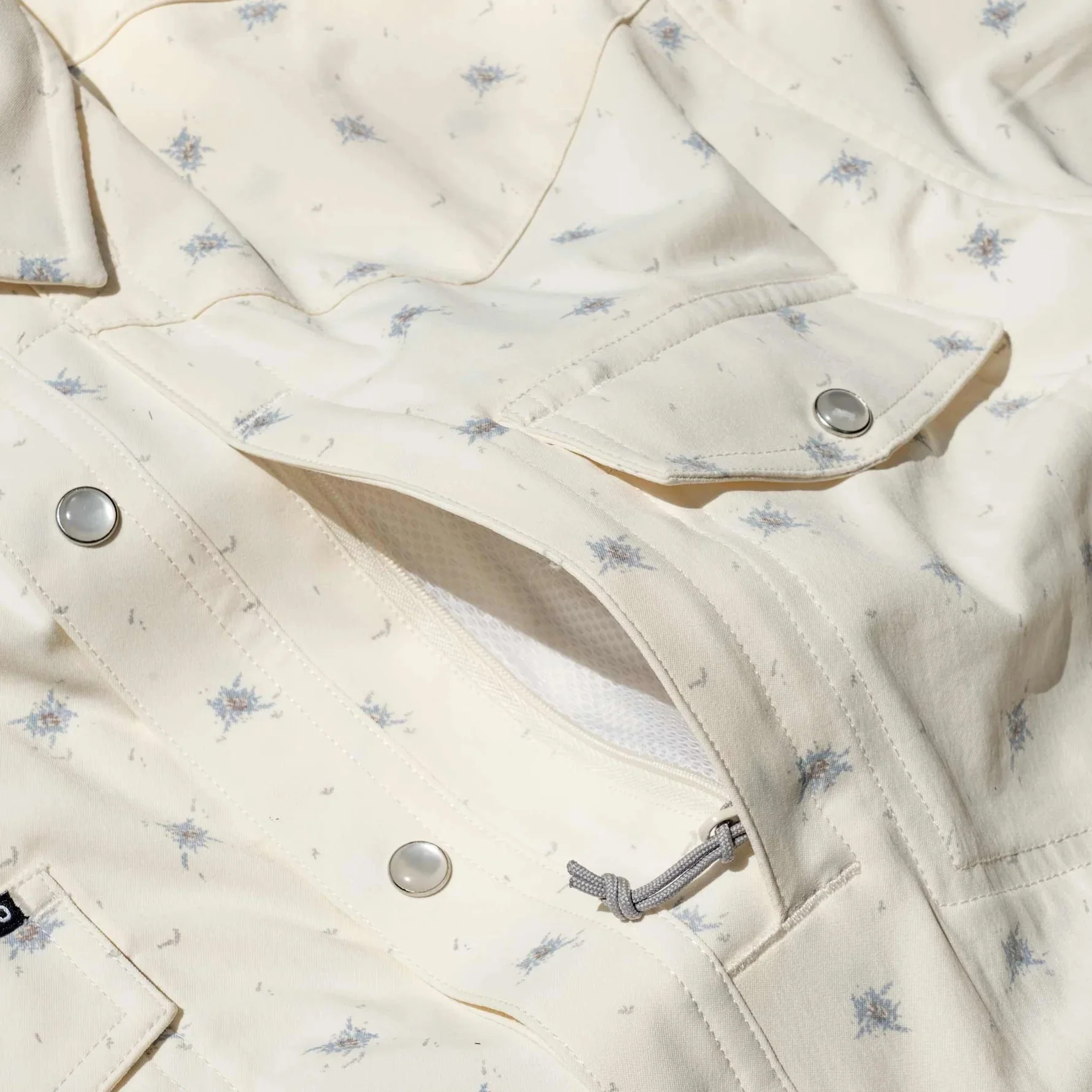 Poncho Men's Short Sleeve Western Performance - The Llano - SLIM - Image 2