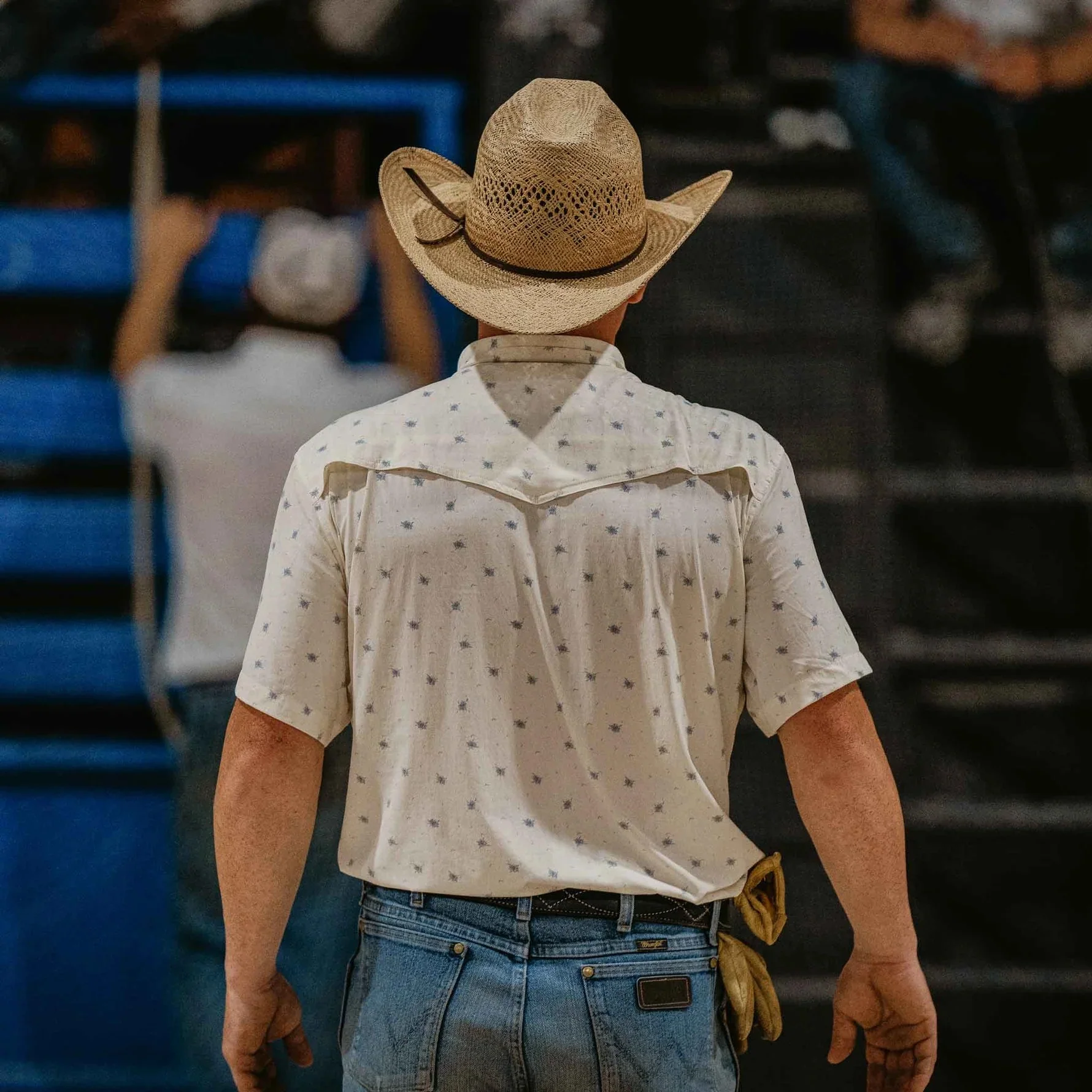 Poncho Men's Short Sleeve Western Performance - The Llano - SLIM - Image 5