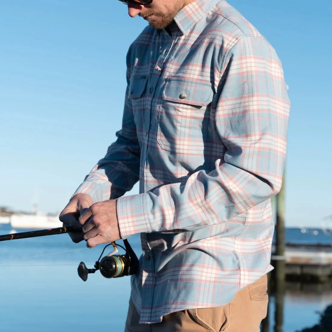 Poncho Men's Performance Flannel - The Madaket - Image 5