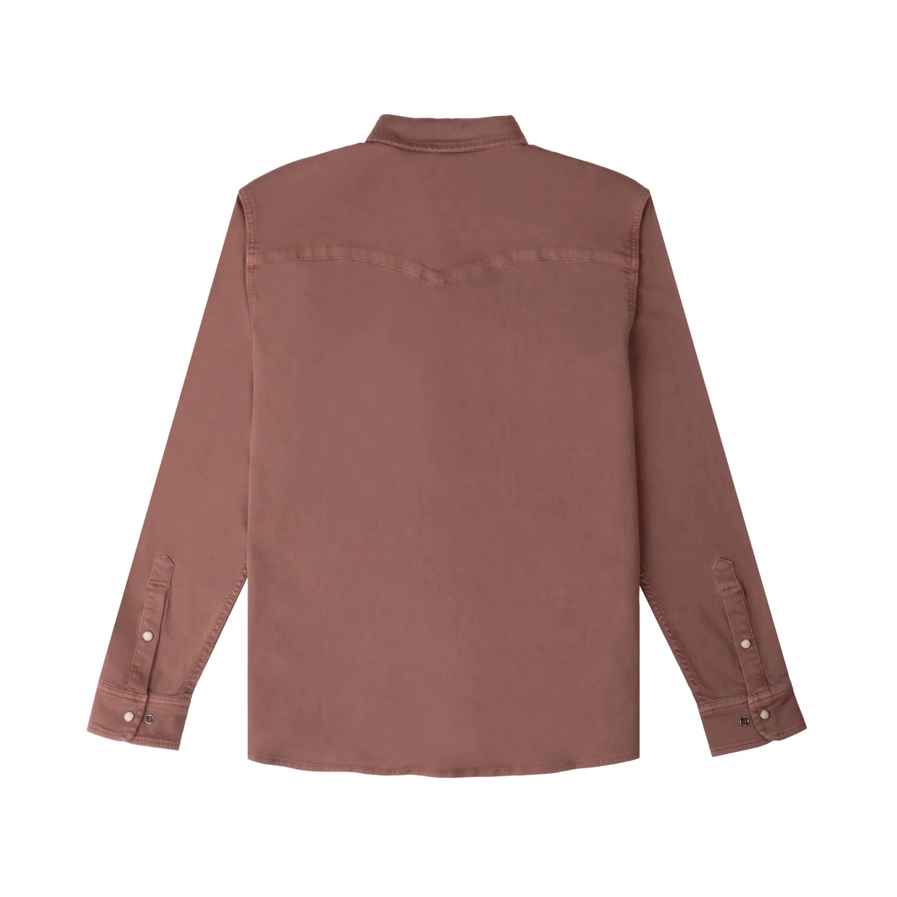 Poncho Men's Denim Western Performance Long Sleeve - The Marathon - Image 3