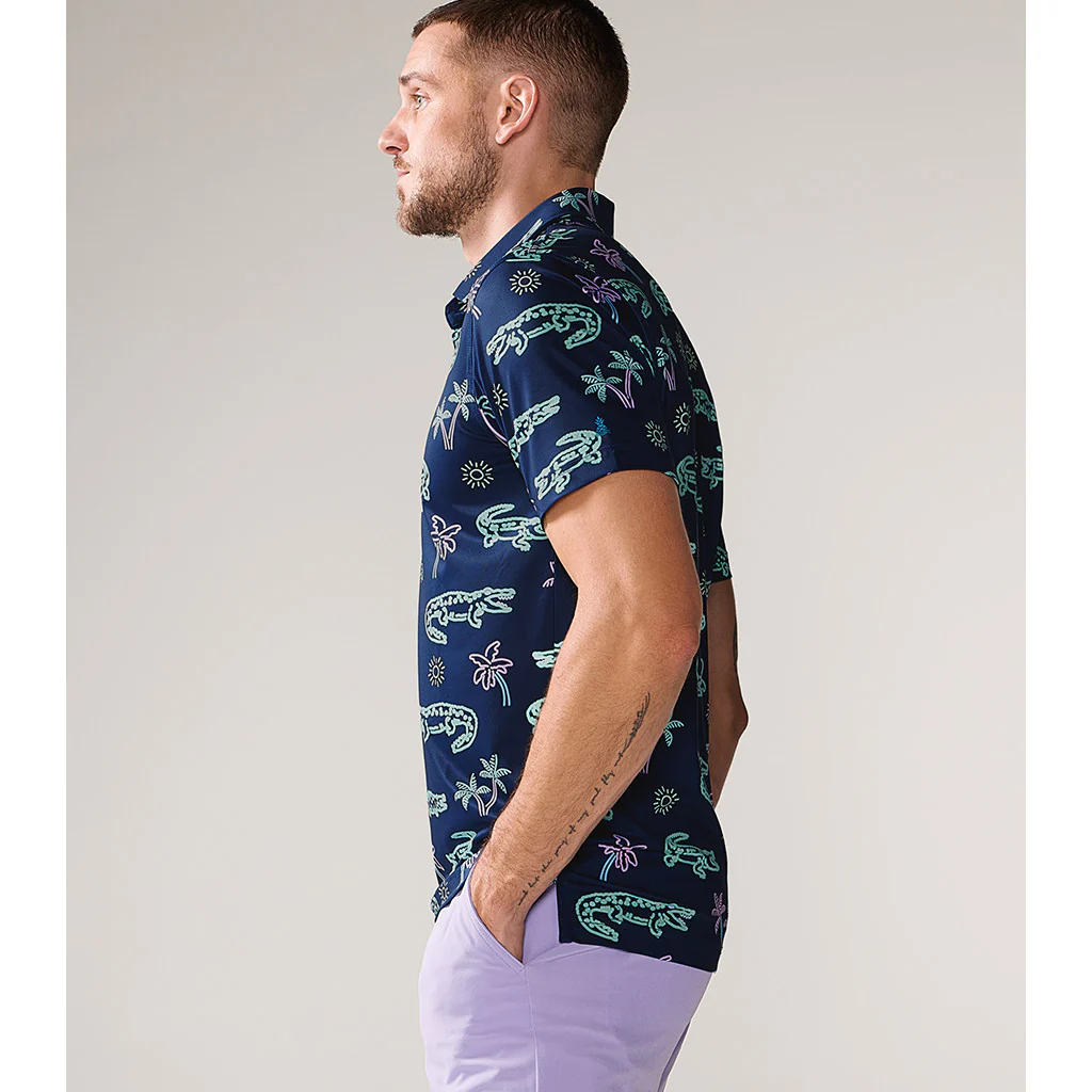 Chubbies Men's The Neon Glade Polo 2.0 - Image 3