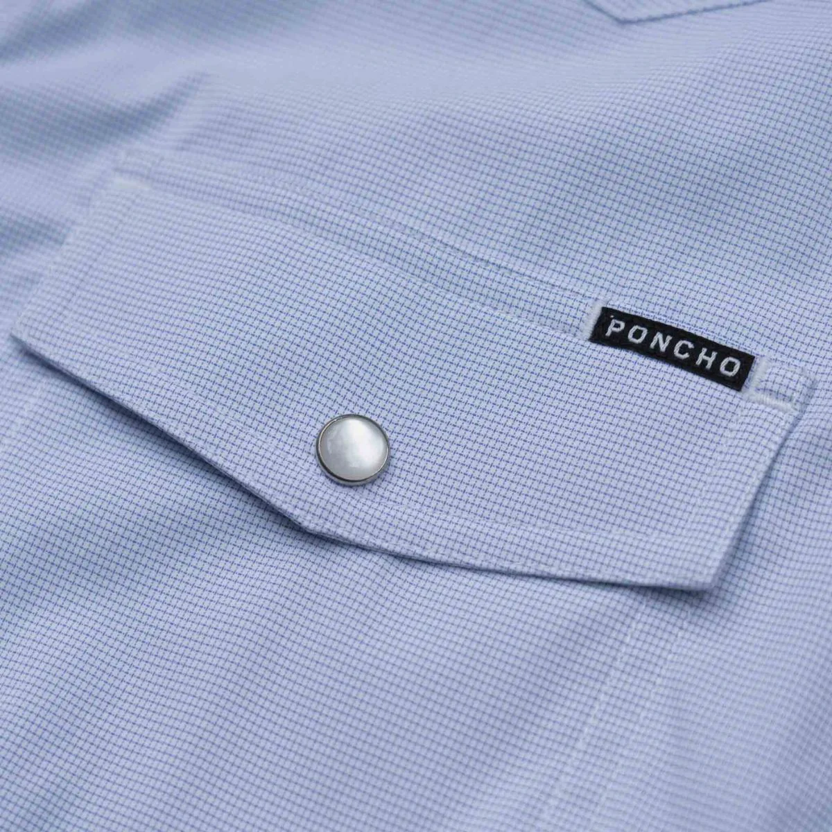 Poncho Men's Western Short Sleeve Performance - The Padre - Image 5