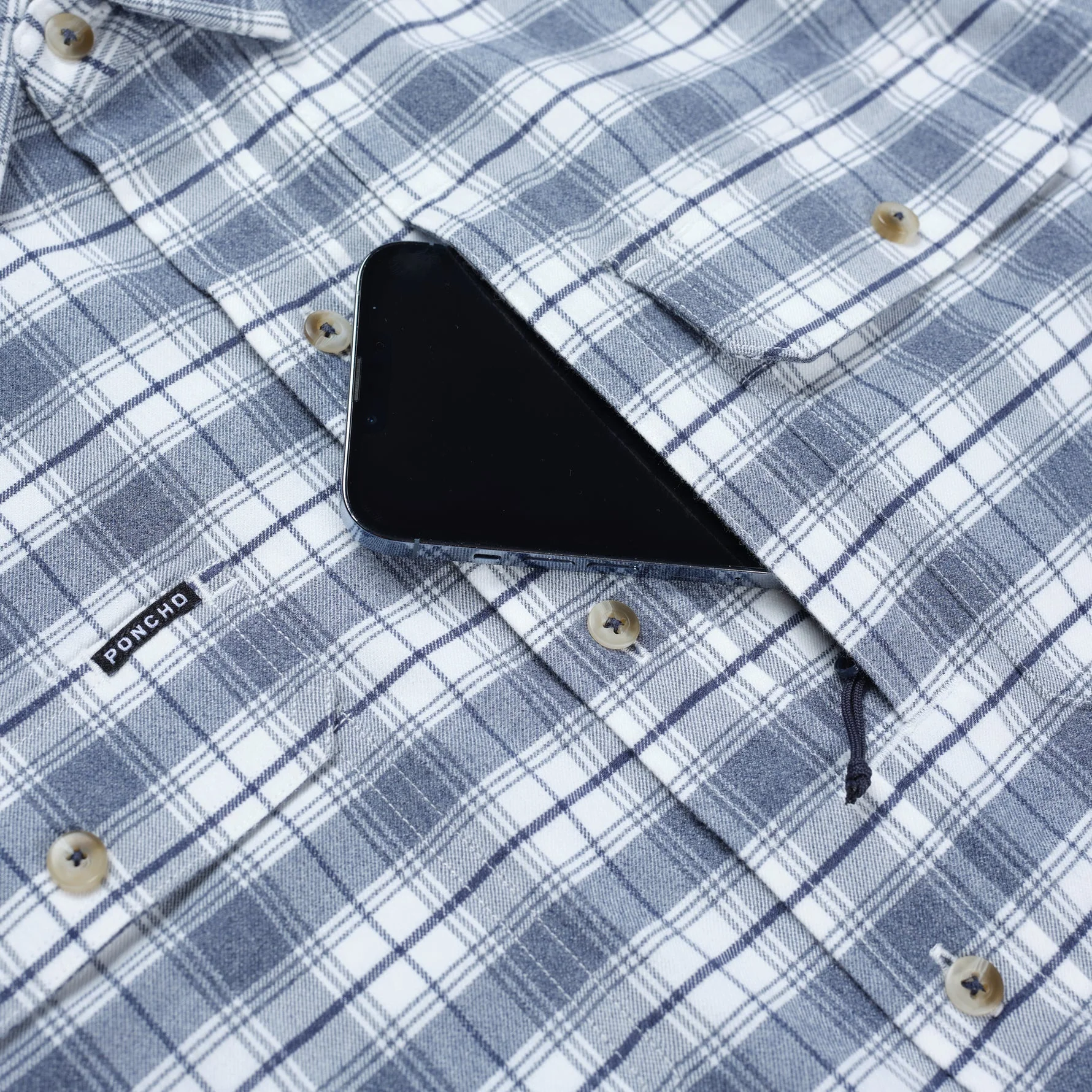 Poncho Men's Performance Flannel - The Pagosa - Image 2