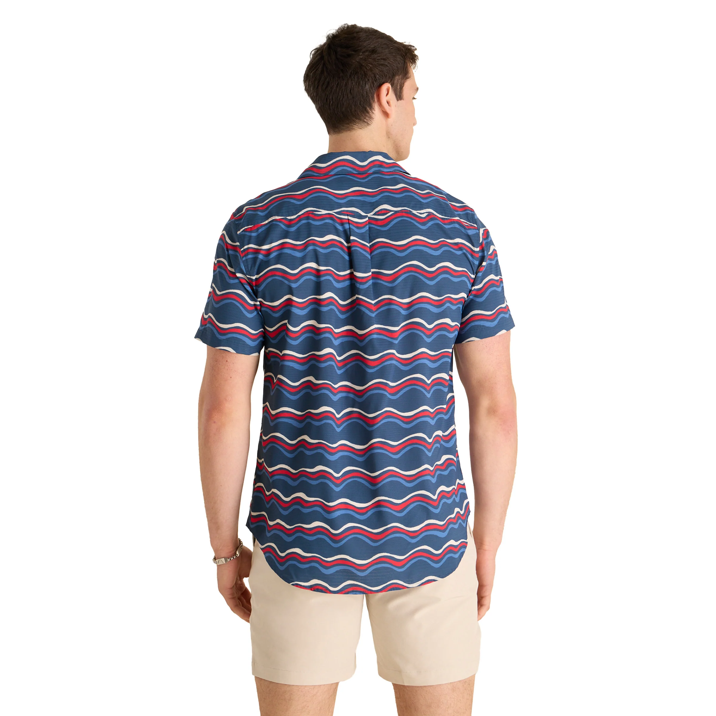 Chubbies Men's The Sea to Shining Button Up Short Sleeve (BreezeTec) - Image 5