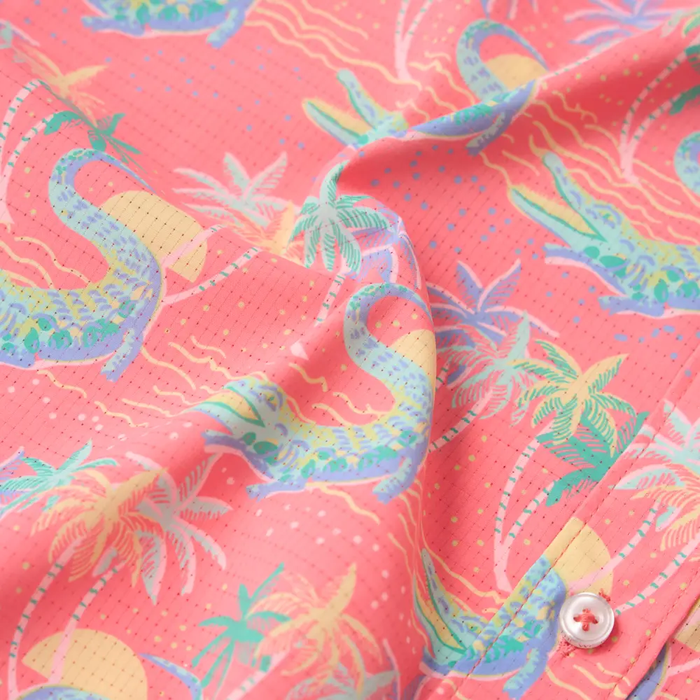 Chubbies Men's The Swampy Soiree Breezetech Button-Up - Image 2