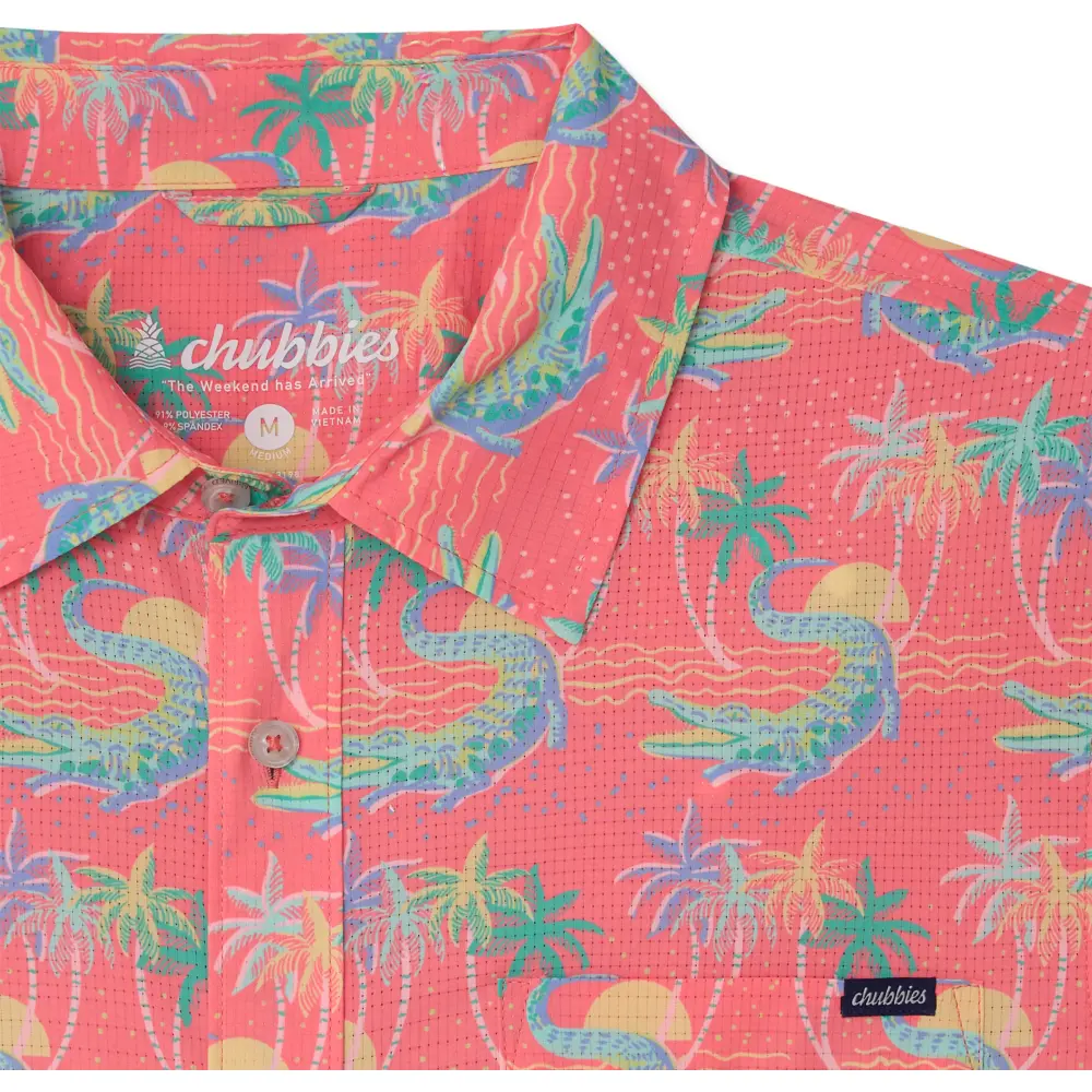Chubbies Men's The Swampy Soiree Breezetech Button-Up - Image 3