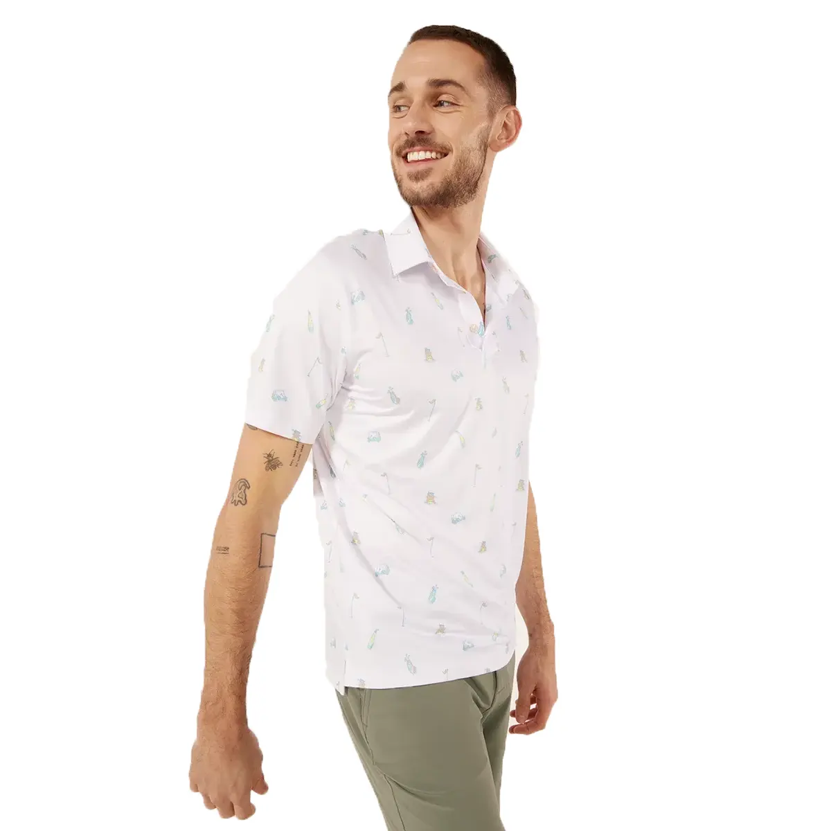 Chubbies Men's The Sweet Tea Performance Polo 2.0 - Image 3