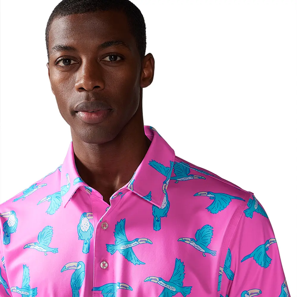 Chubbies Men's The Toucan Do It Performance Polo - Image 5