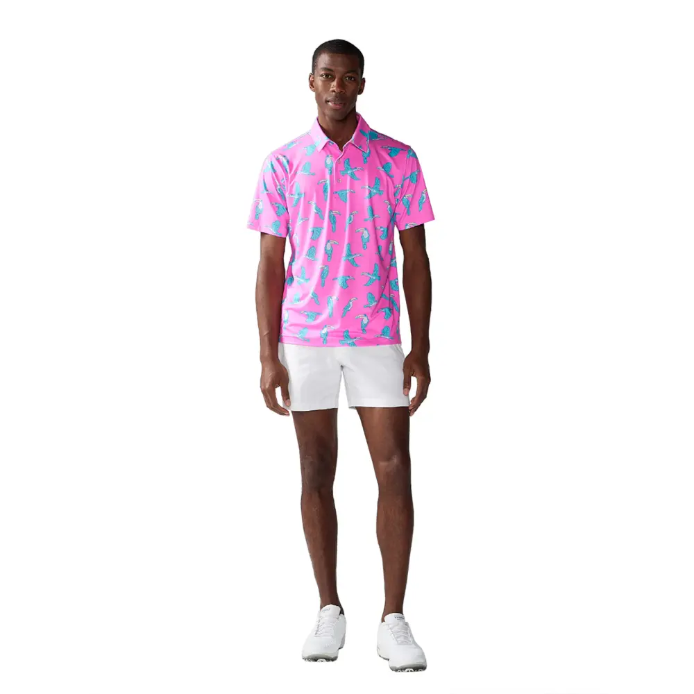 Chubbies Men's The Toucan Do It Performance Polo - Image 6