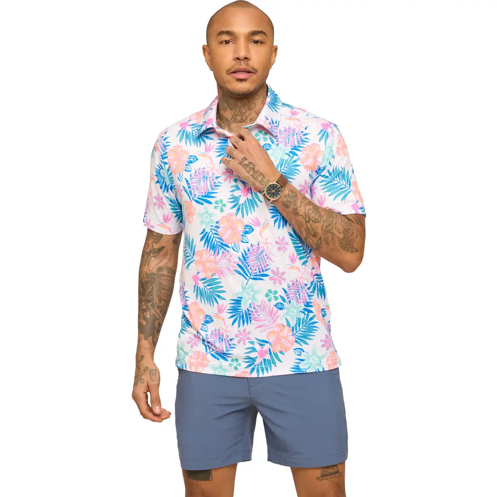 Chubbies Men's The Tropic Like It's HOT Polo - Image 2