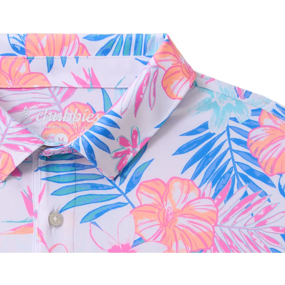 Chubbies Men's The Tropic Like It's HOT Polo - Image 7