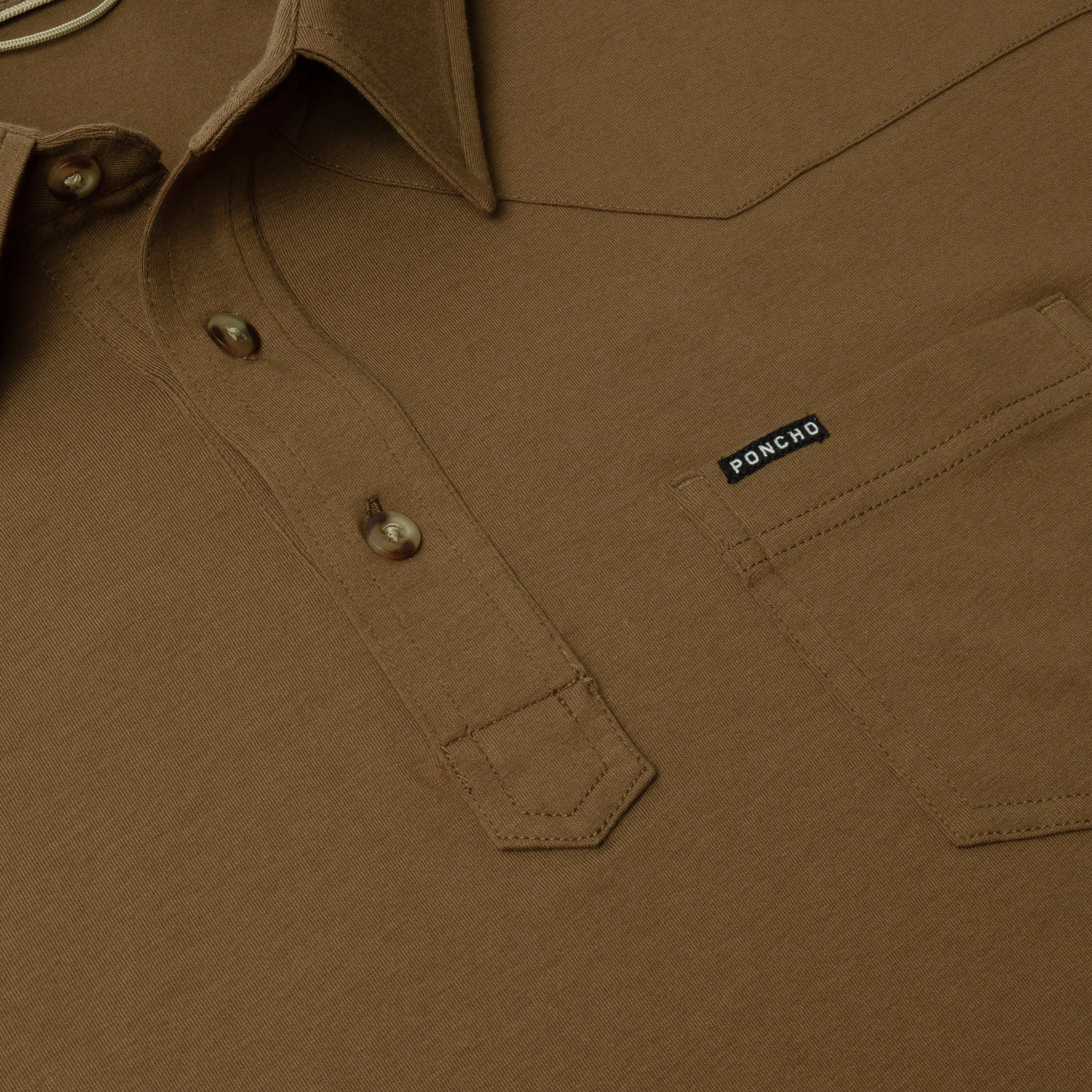 Poncho Men's Field Polo - The Truck Bed - Image 3