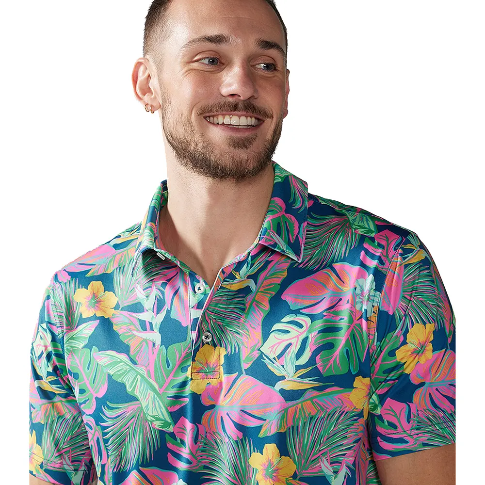 Chubbies Men's The Wild Flower Wonder Polo - Image 4