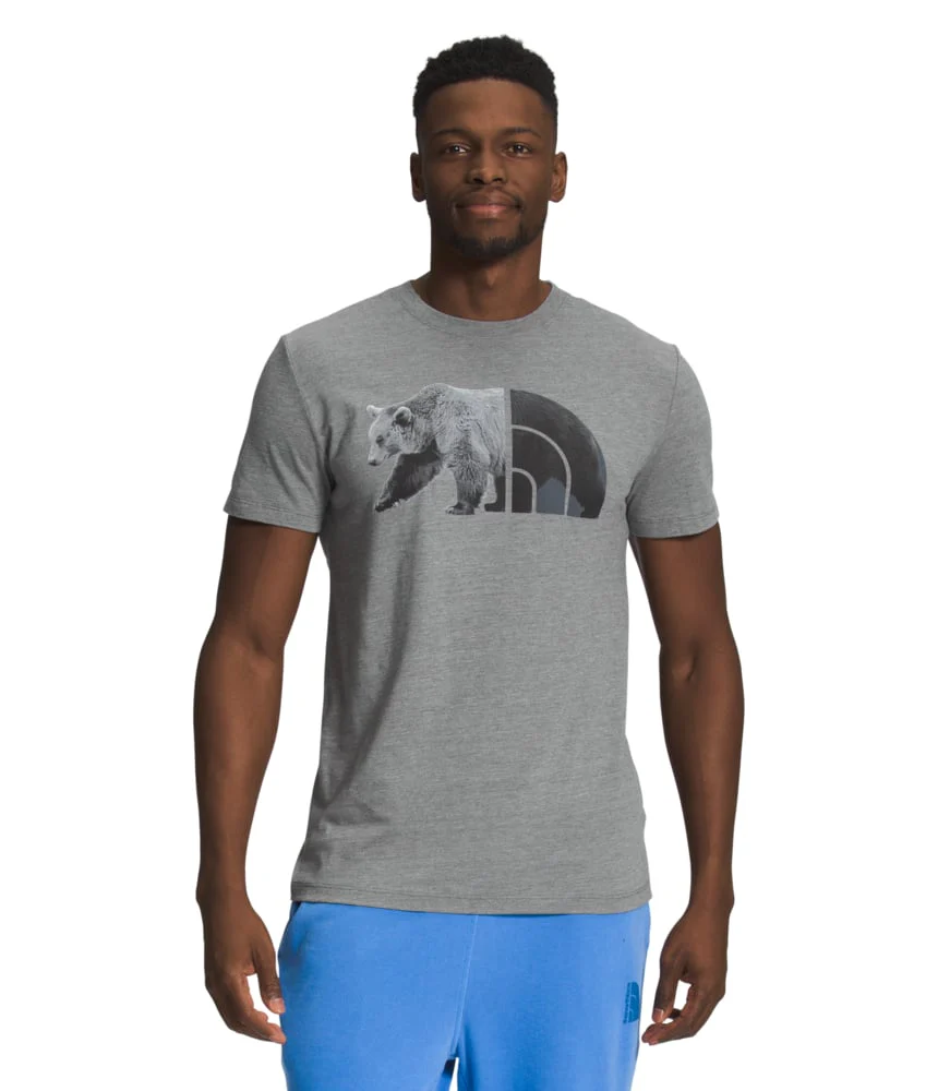 Men's Tri-Blend Bear Tee - Image 3