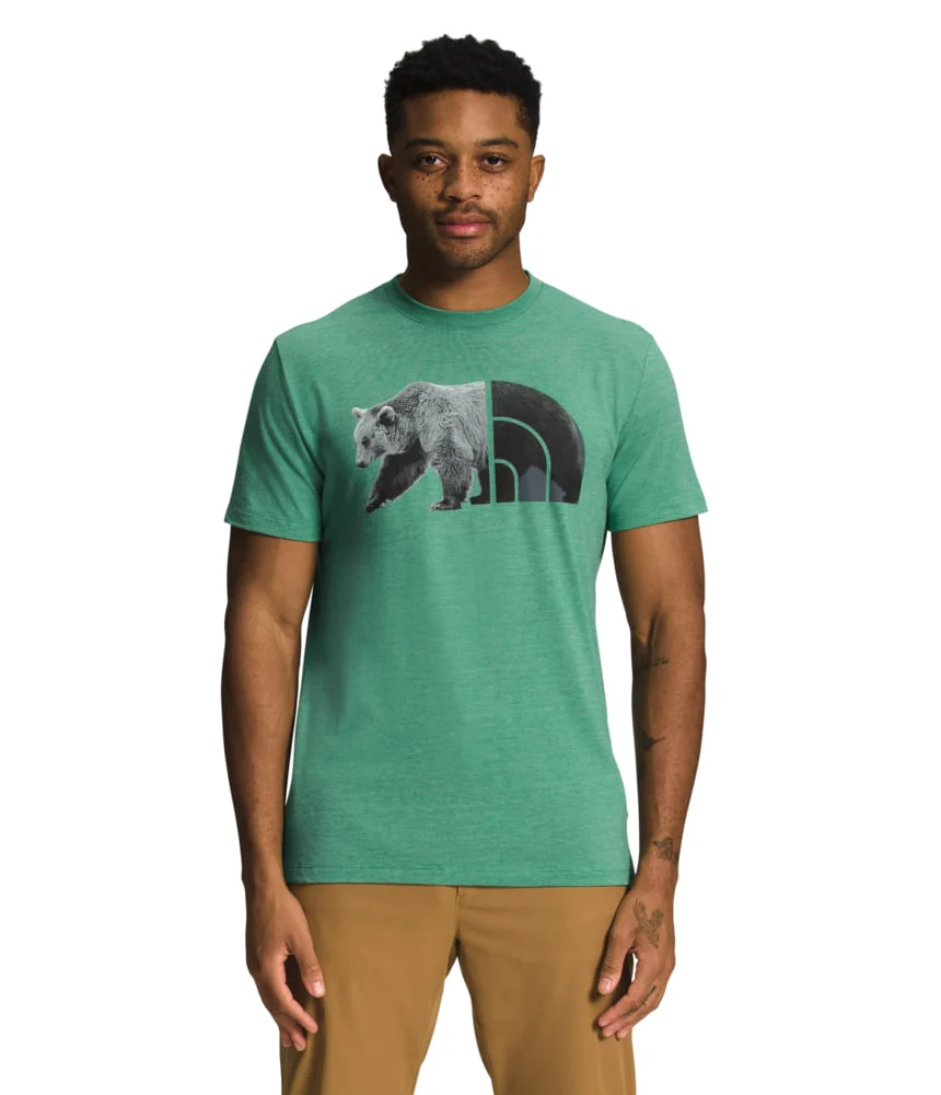 Men's Tri-Blend Bear Tee - Image 4