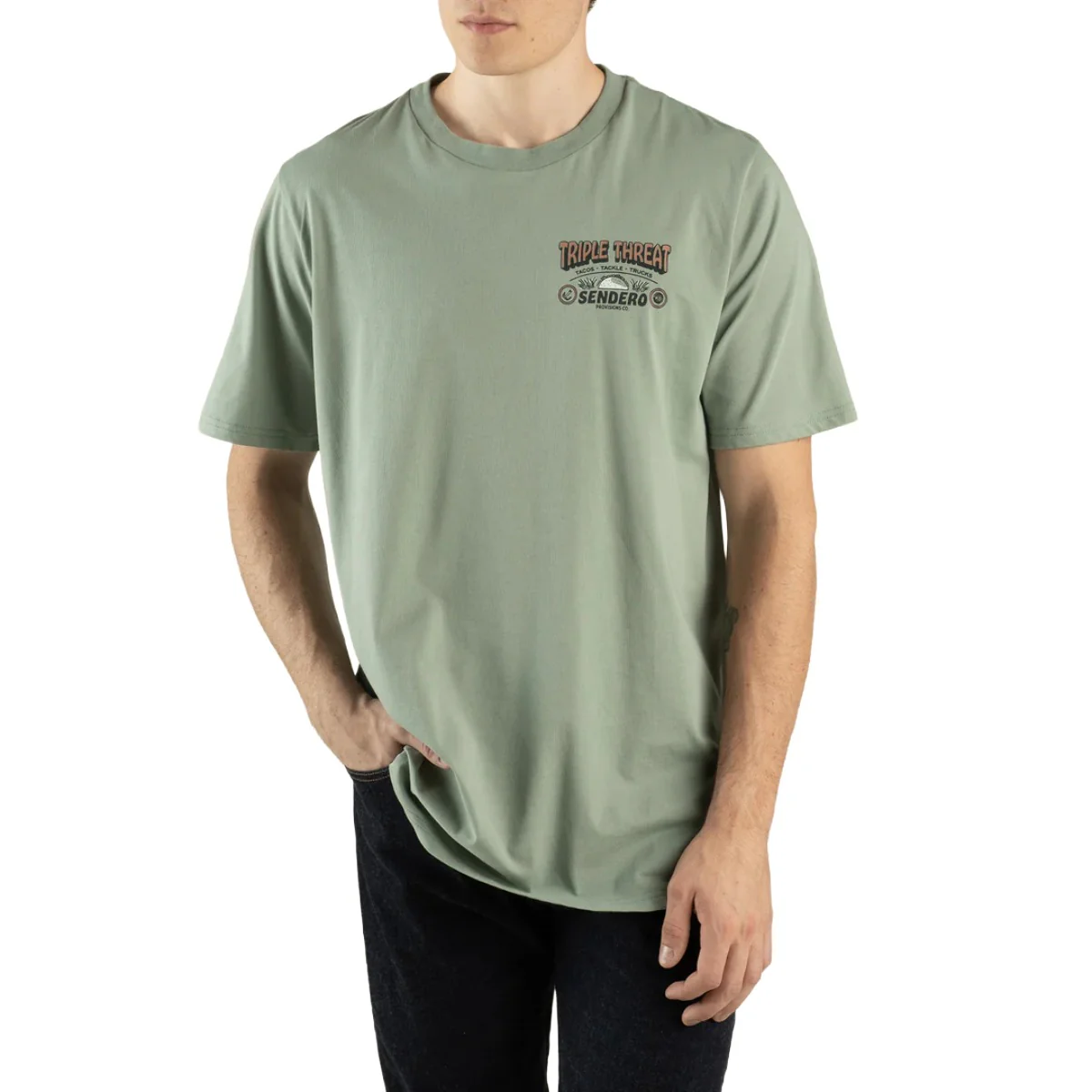 Sendero Men's Triple Threat Short Sleeve T-Shirt - Image 3
