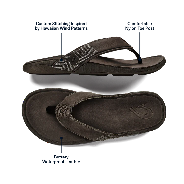 OluKai Men's Tuahine Sandals - Image 13