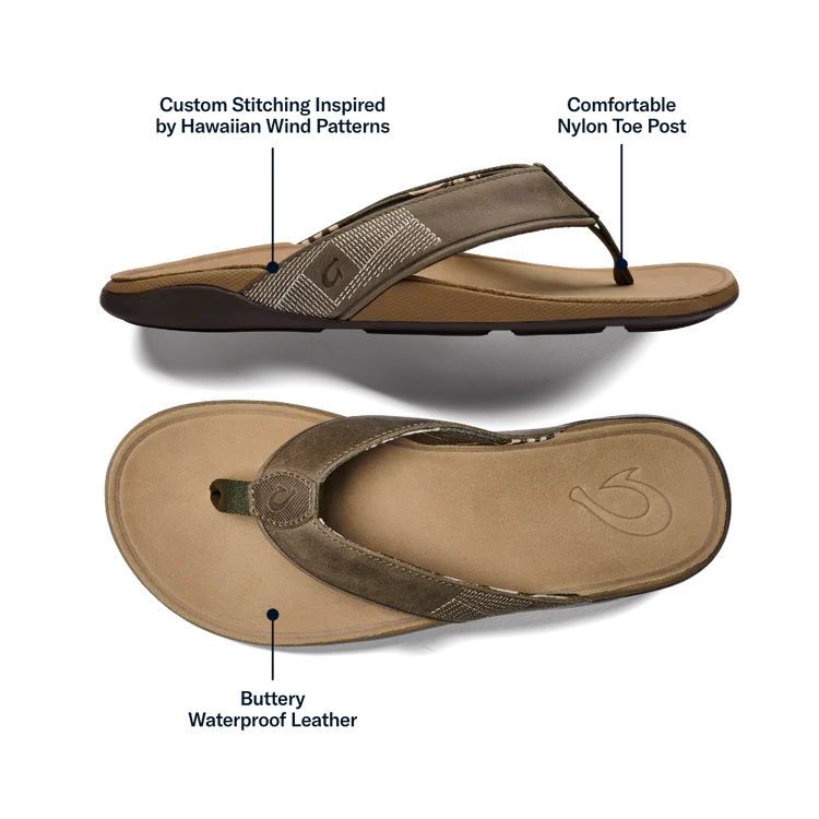 OluKai Men's Tuahine Sandals - Image 2
