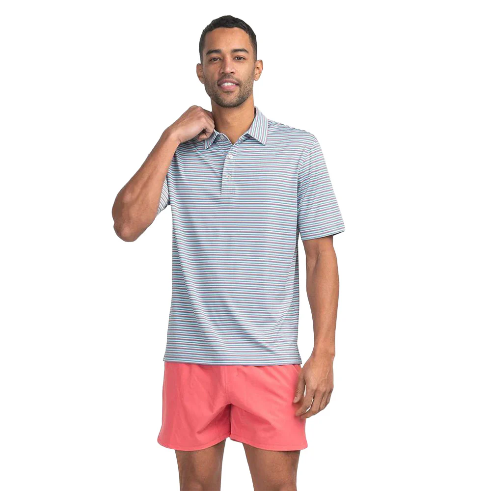 Southern Shirt Men's Tybee Stripe Polo - Image 11