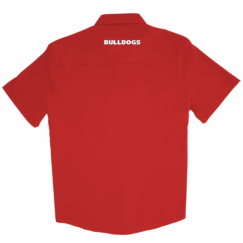 Snaps Men's Georgia Pearl Snap Short Sleeve Shirt - Image 2