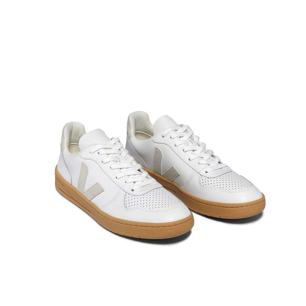 Veja Men's V-10 Leather Sneakers - Image 5