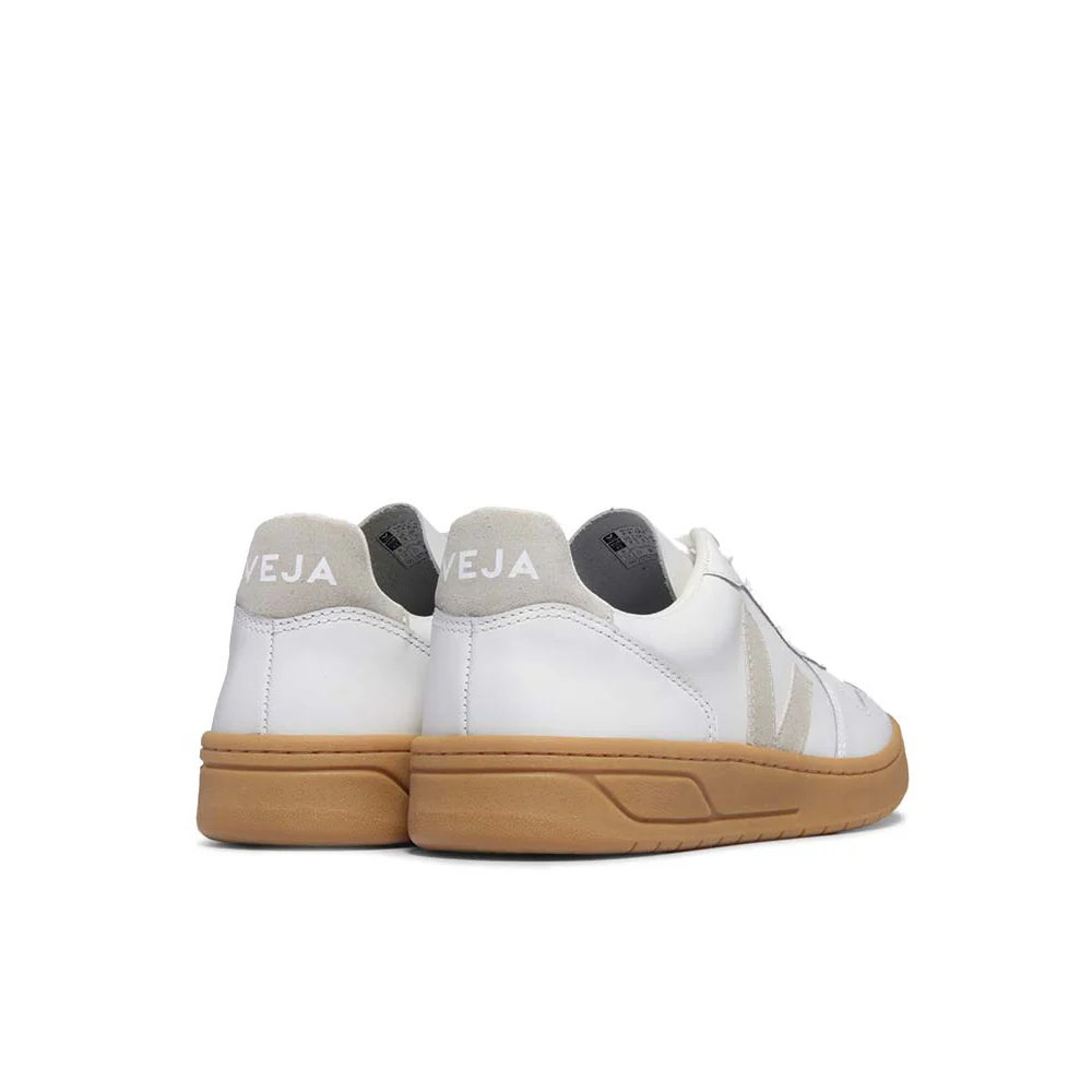 Veja Men's V-10 Leather Sneakers - Image 6