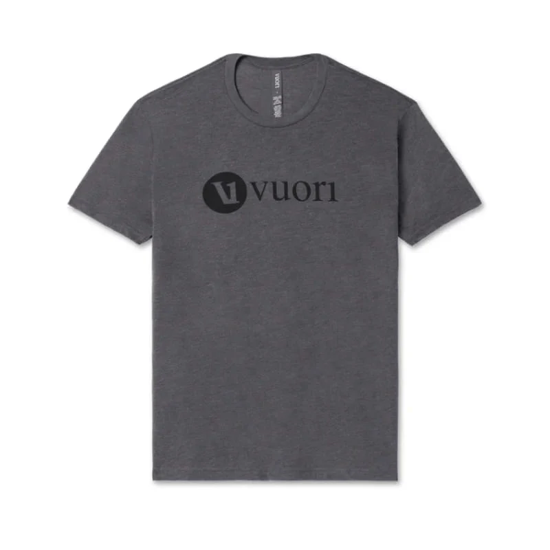 Vuori Men's V1 Vuori Wordmark Logo Short-Sleeve Tee - Image 2