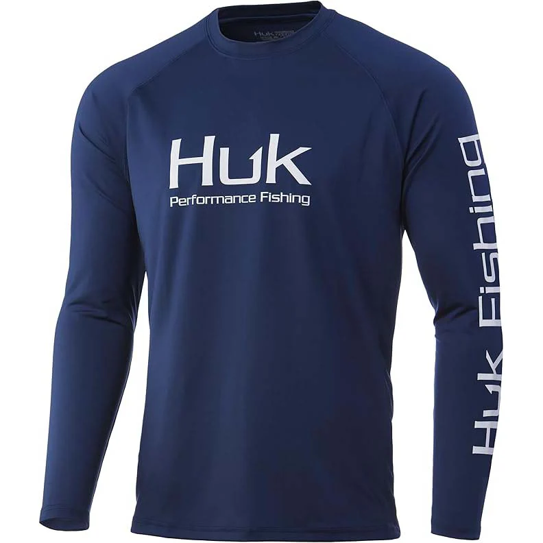 HUK Men's Vented Pursuit Long Sleeve Shirt - Image 3