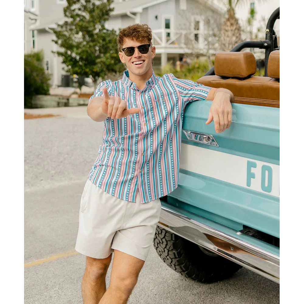 Southern Shirt Men's Victory Stripes Baja Shirt - Image 4