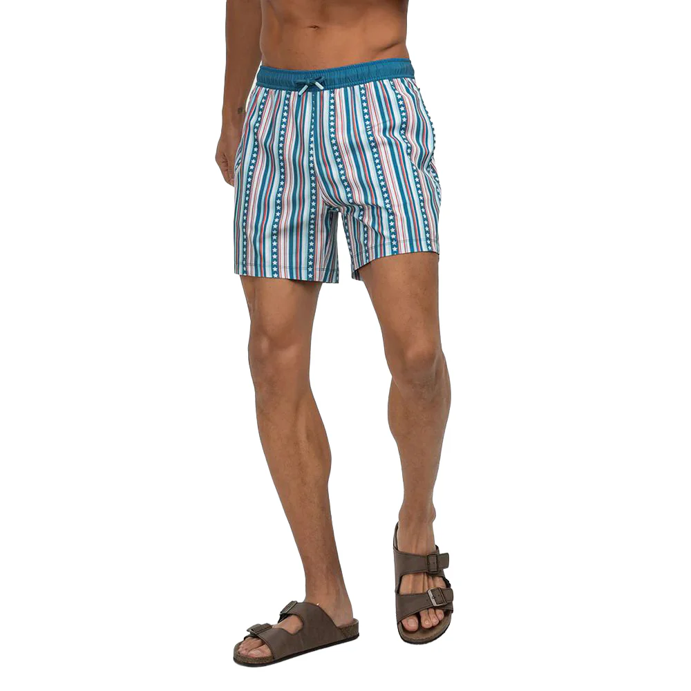 Southern Shirt Men's Victory Stripes Swim Shorts - Image 2