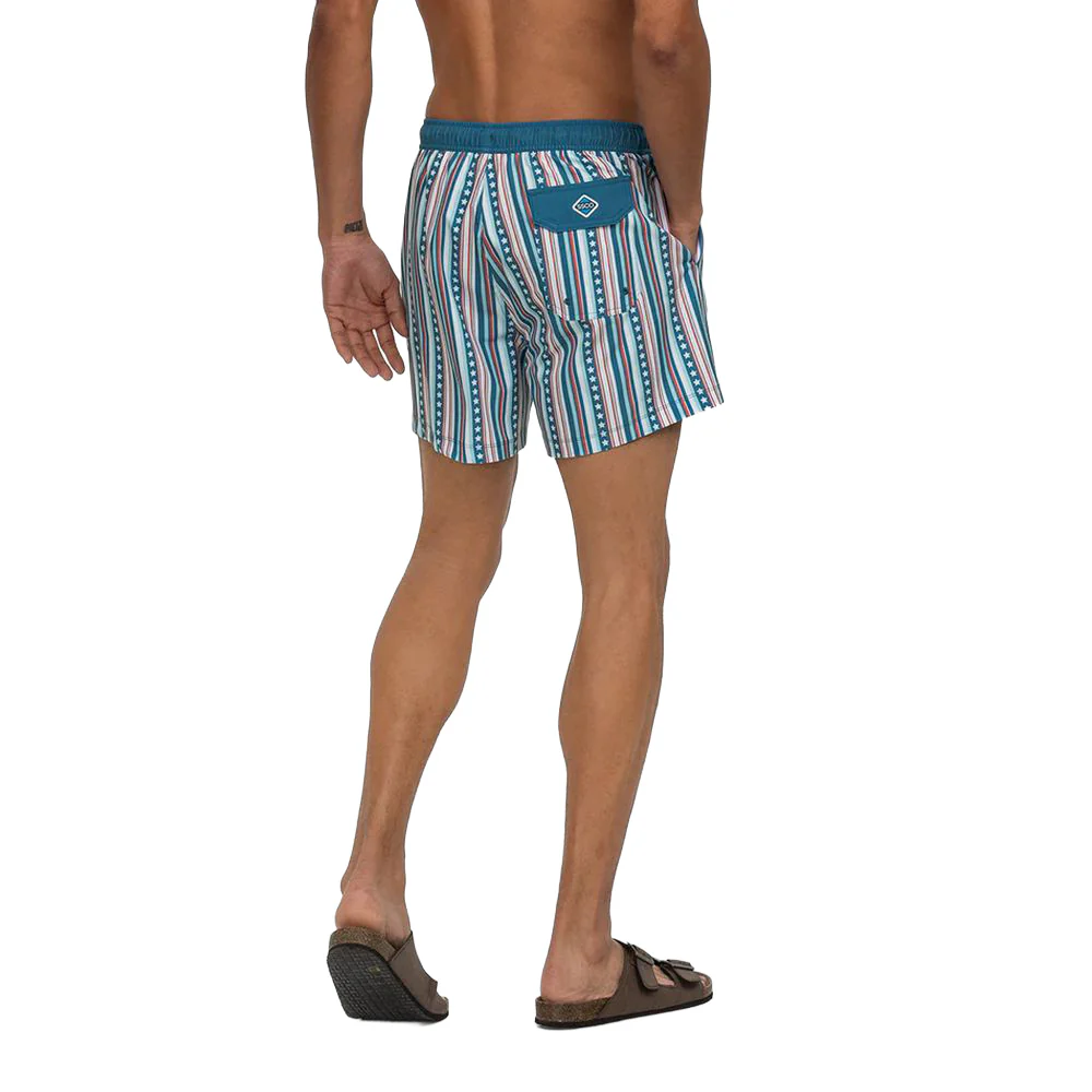 Southern Shirt Men's Victory Stripes Swim Shorts - Image 3