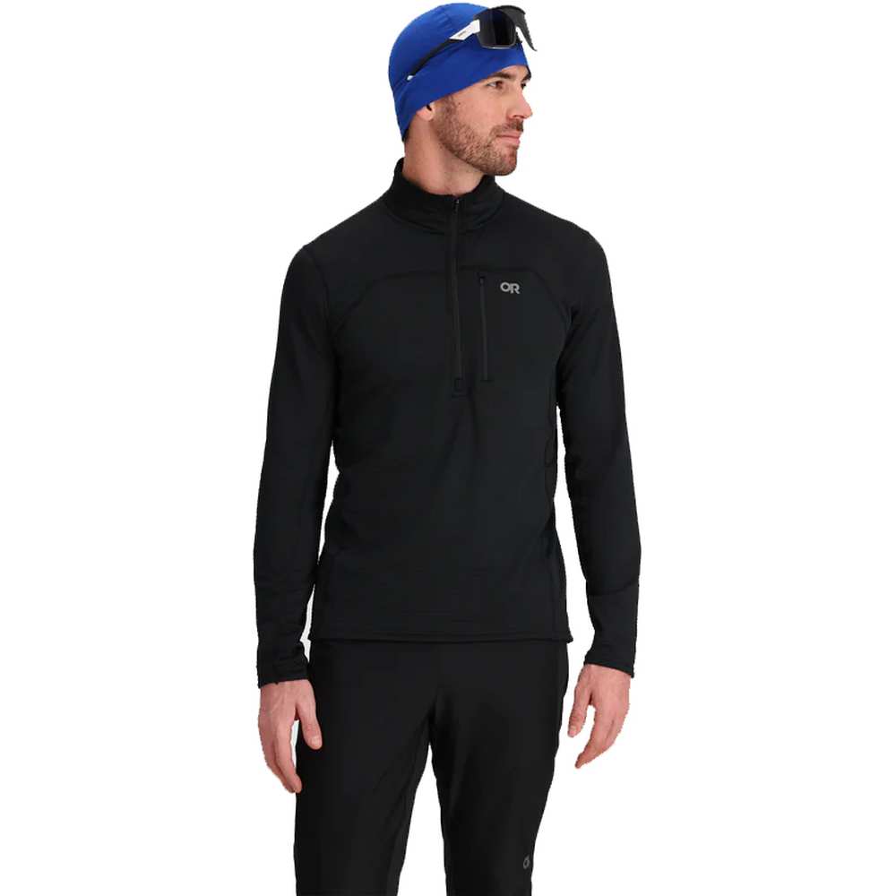 Outdoor Research Men's Vigor Grid Fleece Half Zip Pullover - Image 2