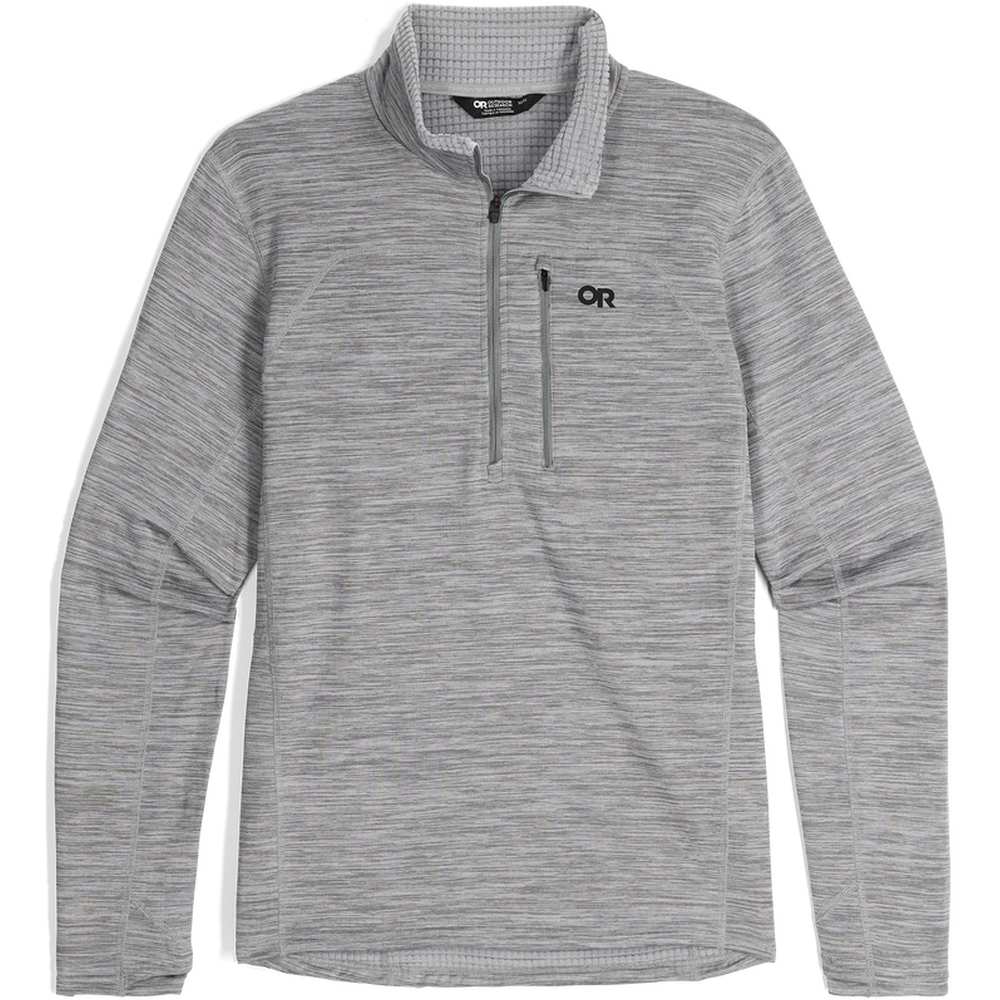 Outdoor Research Men's Vigor Grid Fleece Half Zip Pullover - Image 4