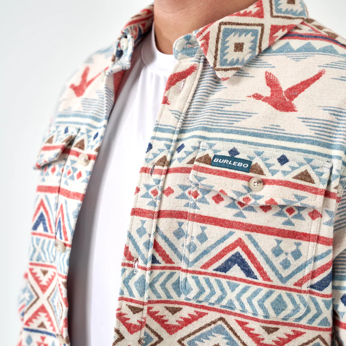 Burlebo Men's Vintage Heavyweight Flannel - Image 4