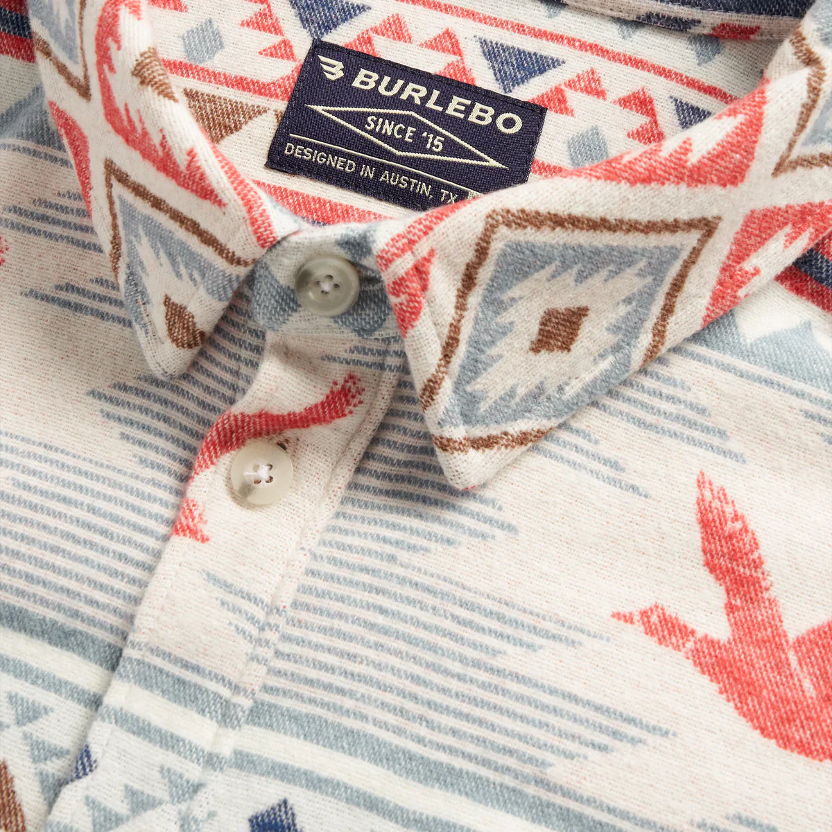 Burlebo Men's Vintage Heavyweight Flannel - Image 5