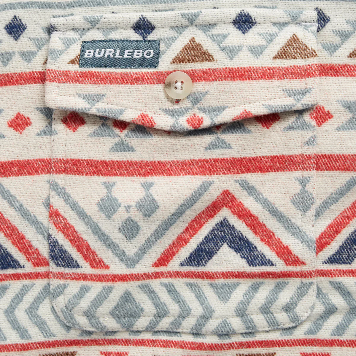 Burlebo Men's Vintage Heavyweight Flannel - Image 6