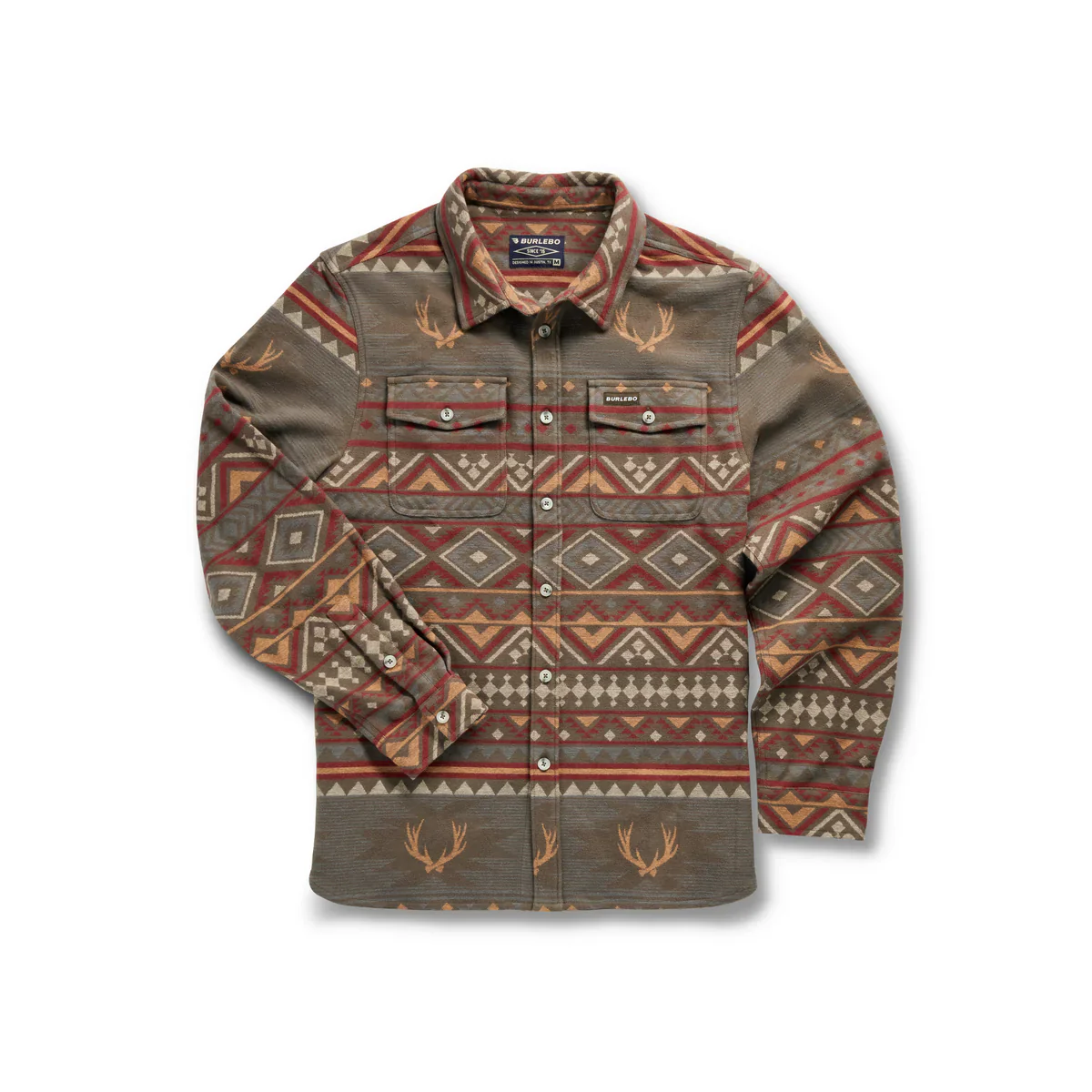 Burlebo Men's Vintage Heavyweight Flannel - Image 8