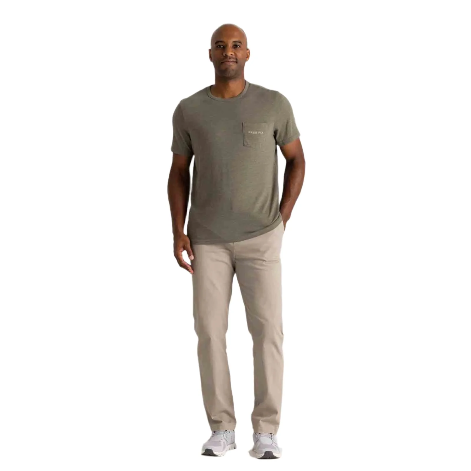 Free Fly Men's Vintage Camo Redfish Short Sleeve Tee - Image 2